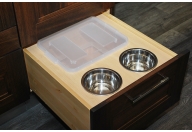 Feeding and storage drawers for pets