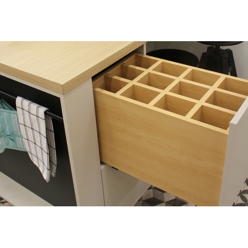 Drawer with Bottle storage