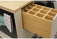 Drawer with Bottle storage