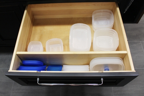 Organizer for Tupperware