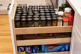 Pull Out Spice Rack